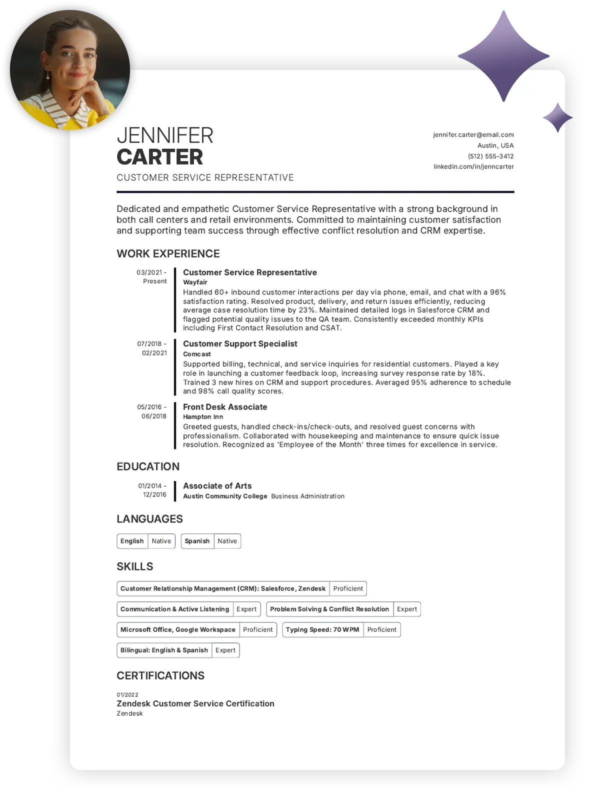 Build a successful resume